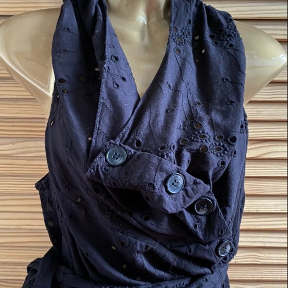 All Saints Cowl Neck "Nanette" Dress - Picture 5 of 5